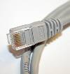 Cable, 50 Ft., Network Cable With RJ45 Connectors Straight Connection Made With CAT 5E Shield