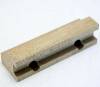 Chipout, 990-F3, Hinge Section, Natural Canvas Phenolic,1-1/4 X 1-1/2 X 4-1/2.