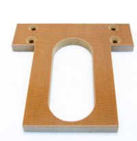 Chipout, Back Section, Lower Drill Box Chipout With Function Hole Drill Option, Slotted For Drill