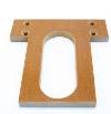Chipout, Back Section, Lower Drill Box Chipout With Function Hole Drill Option, Slotted For Drill