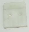Chipout,Miter Stop Saw,Delrin,1/2 X 2-3/4 X 3-1/2