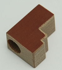 Chipout, Commander-Di, Hinge Router, 1/4" Radius (1/2" Bit), Natural Canvas , 3/4 X 1-1/8 X 1-3/8 LG