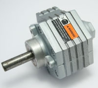 Air Motor, 1-3/4 HP, 5/8 Dia Shaft, 300-3000 RPM Output