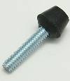 Clamp, Flat-Tip Bonded Neoprene Cap, EDP, 1/4-20 Thread 1-5/8" OAL, 59803
