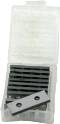 Cutter Blade, 30 MM Replacement Insert Blades for 140002,03 and 517708 Stack Cutterhead, Pack of 10