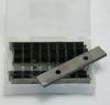 Cutter Blade, 60MM X 12MM X 1.5MM, C4 Micro Grain Carbide, Reversible. (Priced Per Pack of Ten)