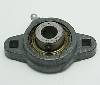 Bearing, FB 160 X 1/2", 2 Square Hole Mount, Setscrew Locking Relube