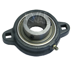 Bearing, FB 160 X 1-1/4", 2 Square Hole Mount, Setscrew Locking Relube