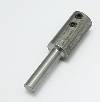 Arbor, Boring Chuck, 1/2" ID, 1" OD, 4" Long, 1/2" Shank