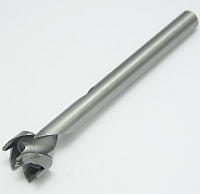 Boring Bit, Multi Spur Bit, 1" Dia, Carbide Tipped, 1/2 Shank