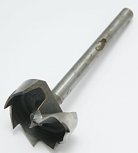 Boring Bit, Multi Spur Bit, 2-1/8" Dia, 1/2 Shank, 6" OAL