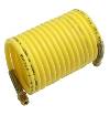 Air Hose, 1/4" ID X 12', Yellow, With 1/4 NPT Swivel Fittings, Nycoil