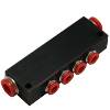 Air, Manifold, Poly-Matic, 3/8" tube O.D. - 1/4" tube O.D