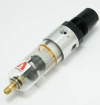 Air Regulator with Gauge Moisture Separator and Dump
