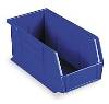 AkroBin, Blue Bin, 5-1/2" Wide, 10-7/8" Deep, 5" Height.