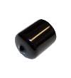 Black End Cap for BikeGrips, EC07