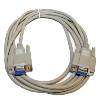 Cable, 10 Ft., DB9, F/F 9C, Serial Straight Thru Cable, PC to IDEC Controller