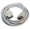 Cable, 25 Ft., DB9, M/F 9C, Serial Straight Thru Extension Cable