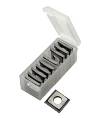Cutter Blade, 14MM X 14MM X 2.0MM, CSK to suit 5MM Flat Head Screw, C4 Micro Grain Carbide, Scoring