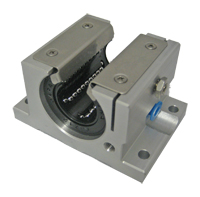 Bearing, 3/4" Modified Open Super Linear Pillow Block, Single Row