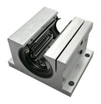 Bearing, SPB-32-OPN OPEN PB, 2" Super Linear Bearing Block With Steel Bearing