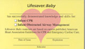 Lifesaver: Baby Course Completion Card (Pack of 50) (101004)