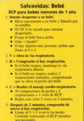 Lifesaver: Baby Wallet Cards - Spanish (Pack of 50) (101303)