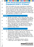 Acute Sexual Assault Guidelines Pocket Tool: Prepubertal and Adolescent - 5/pack