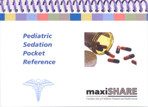 Pediatric Sedation Pocket Reference (118001)