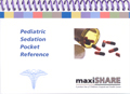 Pediatric Sedation Pocket Reference (118001)