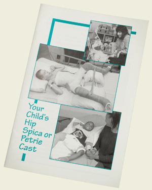 Your Child's Hip Spica or Petrie Cast - English (Pack of 25) (712001)
