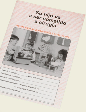 Your Child is Having Surgery - Spanish (Pack of 25) (730011)