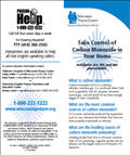 Take Control of Carbon Monoxide in Your Home (for download)
