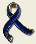 Blue Ribbon Pins (Cloissonne)