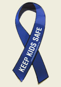 Blue Ribbon Window Cling (25/pack)