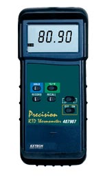 407907 Extech heavy Duty RTD Thermometer w/ PC Interface