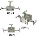 BBV-1F Flanged 3-valve block manifold