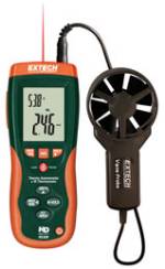HD300 Extech CFM/CMM Vane Anemometer w/ IR Thermometer