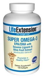 Super Omega-3 EPA/DHA with Sesame Lignans & Olive Fruit Extract