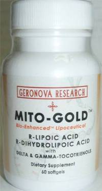 Mito-GOLD R-Lipoic Acid w/Delta Tocotrienol