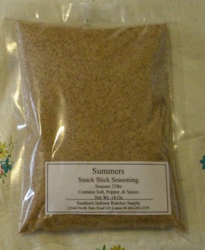 Summers Snack Stix Seasoning Seasons 25lb