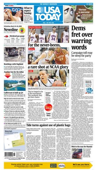 03/14/2008 Issue of USA Today