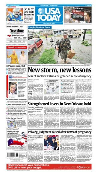 09/02/2008 Issue of USA TODAY