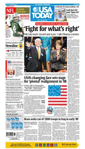 09/05/2008 Issue of USA TODAY