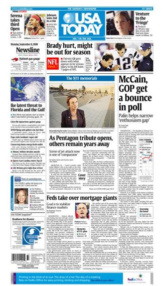 09/08/2008 Issue of USA TODAY