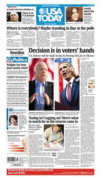 11/04/2008 Issue of USA TODAY