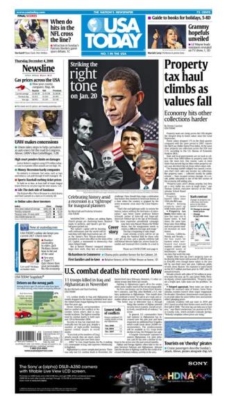 12/04/2008 Issue of USA TODAY