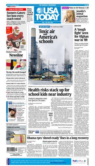 12/08/2008 Issue of USA TODAY
