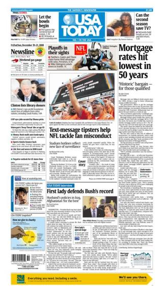 12/19/2008 Issue of USA TODAY