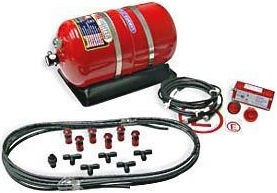 SPA Electrical 4 Liter Multi-Flo AFFF Alloy Bottle System